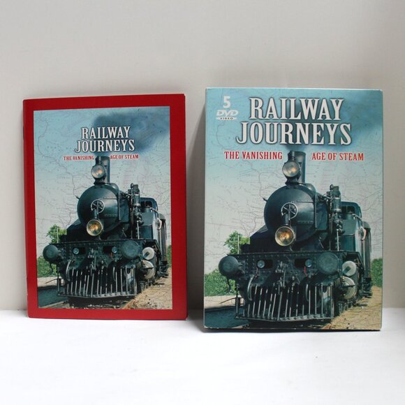 Railway Journeys: The Vanishing Age of Steam 5 Disc DVD Set in a Tin Box - Picture 4 of 16